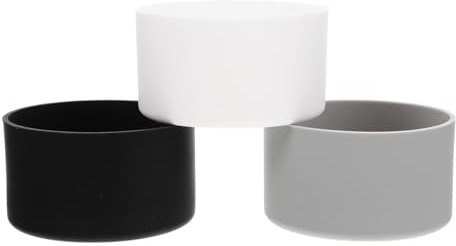 Happyyami 9pcs Elastic Silicone Cover for Mister Spray Bottle Heat-Insulated Glass Cup Sleeves Multipurpose Bottle Sleeve