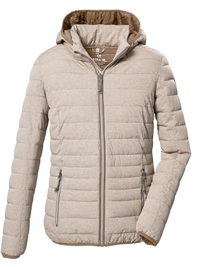 G.I.G.A. DX Damen Uyaka Steppjacke/Casual Funktionsjacke in Daunenoptik mit abzippbarer Kapuze (1er Pack)