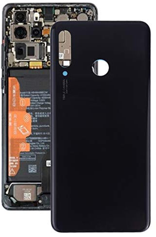 NJBWL AYSMG Batterie Couverture pour Huawei P30 Lite (24MP) (Noir) (Color : Black)