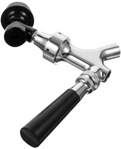 PRETYZOOM 5St Bierzapfhahn Bierzapfanlage Reinigungsset für Bierleitungen Kegerator Wasserhähne Steuerhahn Spender Bierhahn Wasserhahn Zapfhahn für Bierfässer Craft-Bier-Zapfhahn Edelstahl