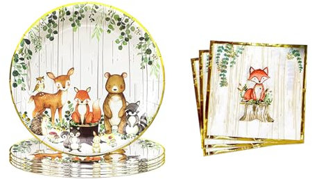 AIZHAZHA 20 pcs Vajilla de cumpleaños, decoración para fiestas infantiles, vajilla fin de año, juego de vajilla para fiesta de cumpleaños, decoración para fiestas de cumpleaños