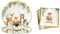 AIZHAZHA 20 pcs Vajilla de cumpleaños, decoración para fiestas infantiles, vajilla fin de año, juego de vajilla para fiesta de cumpleaños, decoración para fiestas de cumpleaños