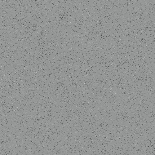 Anthracite Grey Speckled Effect Non Slip Contract Commercial Vinyl Flooring for Usage in Kitchen, Garage, & Hospitals with 2.0mm Thickness -2m(6'6) X 2m(6'6)-4m²
