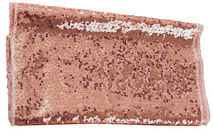 Cabilock Nappe De Fête De Mode Chemin De Table en Tissu Bleu Décorations Nappe Rouge Nappe Ronde Chemin De Table Rouge Assiettes Point Chemins De Table Nappes pour Les Fêtes Rose Gold