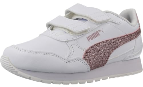 PUMA Mädchen ST Runner v4 Glitter Sneakers