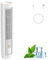 Solymall Ace Enfriador Briza Ac Aire Acondicionado Portátil Mini – 3 Velocidades, Bajo Consumo, Recargable por USB, Silencioso, para Oficina, Dormitorio, Cocina (Blanco-C)