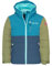Trollkids Kids Hemsedal Snow Jacket XT 110, Dark Marine/Pine Green