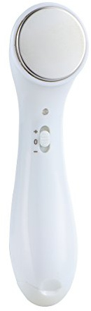 Masajeador Facial Eléctrico de Iones para Mujer, Cuidado Facial | Plástico Blanco, Mejora Brillo y Elasticidad, Acelera Circulación, para Piel Facial
