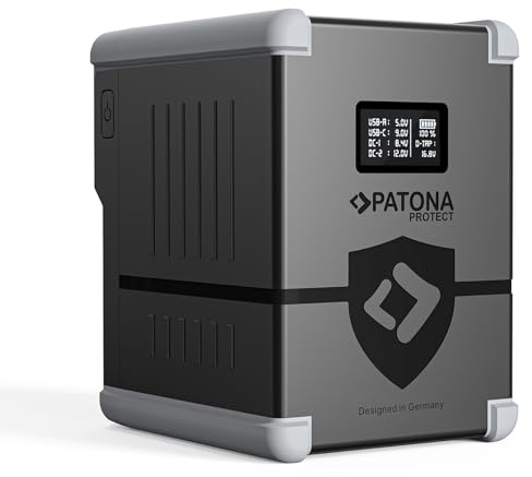 PATONA V200 Protect V-Mount Akku 198Wh PD100W USB-C D-Tap USB-A & 2X DC