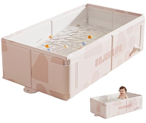 Baignoire pliable pour bébé, pour nouveau-né et tout-petit, Style 3, peu encombrante, Portable avec Support ergonomique