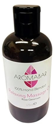 Rose Geranium Massage Oil 125ml