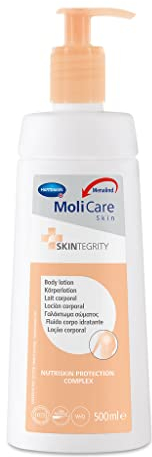 Hartmann MoliCare Skin Körperlotion Bodylotion Hautlotion Hautpflege, mit natürlichem Mandelöl, 500 ml