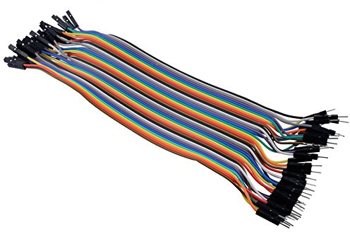 40pcs Dupont Male to Female 20cm Jumper Wire Connectors