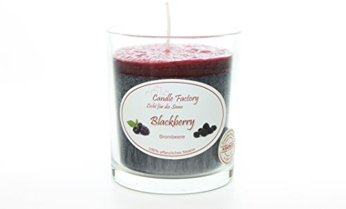 Candle Factory Party Light Duftkerze im Glas Duft: Blackberry