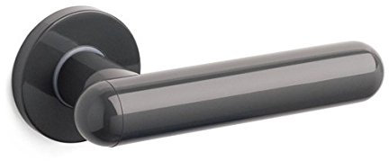 MANIGLIA PER PORTA CON BOCCHETTA FORO YALE MODELLO BOMA MATERIALE NYLON COLORE GRIGIO M501RY8GR