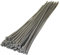 KafTon Pack of 100 Silver Cable Zip Ties, UL Nylon, Perfect for PC, Bicycle Tie Wrap DIY Home Wire Vegetable Garden Office (200mm x 4.8mm) Silver