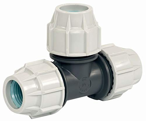 Plasson Klemmfitting Serie 18 - PE Rohr T-Stück (25 mm)