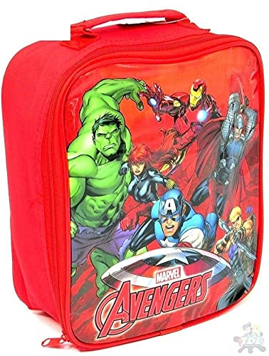 Avenger Lunchbox für Kinder, Rot