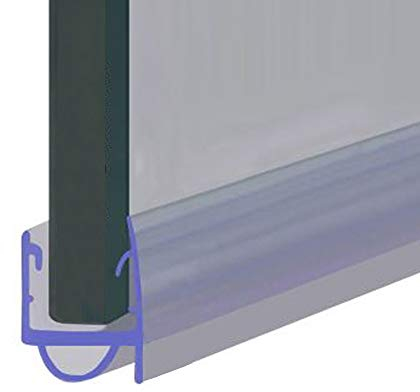 Shower Seal for Screens, Doors or Panels | Fits 4, 5 or 6mm Glass | Round Bubble Shape Seals Gaps of Up to 3mm | 80cm, 90cm, 140cm or 2m Long | SEAL053 (80cm)