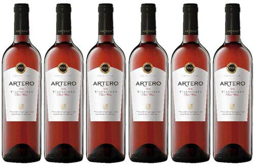 6x Bodegas Muñoz 'Artero Tempranillo Rose' Rosé Trocken, 750 ml