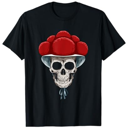 Bollenhut Schädel Schwarzwald für einen Schwarzwald T-Shirt