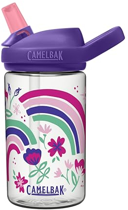 CAMELBAK Babyflasche Eddy+ Kinder 400ml 14Oz Regenbogen Blumig