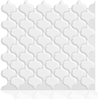 QOXEFPJZ Fliesenaufkleber 10 PCS3D Mosaik Vinyl Kitchen Peel und Stock Backsplash Selbstklebende Tapete Aufkleber Fliese -10 * 10 cm (Color : 506, Size : 10 pcs)