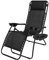 Vivo Technologies Folding Reclining Adjustable Zero Gravity Lounge Chair, Garden Chair Leisure Beach Chairs with Headrest Sun Loungers Powder-Coated Steel Frames, Black