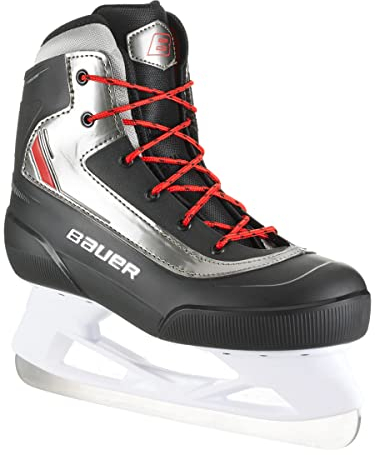 Bauer Herren Expedit Schlittschuhe, Schwarz, 38,5