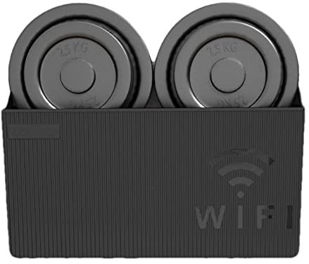 Bexdug Wifi Router Storage Box - Home Router Boxes for Wall | ABS Organizers Case Cable Power Bracket Organizer Box Home Decor