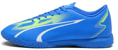 PUMA Herren Play It Fussballschuh, Ultra Blue, White, Pro, Grün, 43 EU