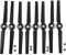 JUJNE Propeller für Yuneec Q500 Typhoon 4K Kamera Drohne Ersatzteile Schnellspanner Requisiten Ersatzklinge (schwarz), 8 Stück