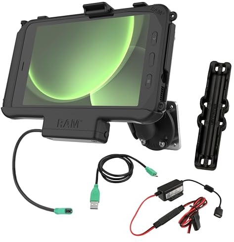RAM Mounts RAM© EZ-Roll'rT Powered Mount for Samsung Tab Active3 and, W128316317 (for Samsung Tab Active3 and Tab Active2)
