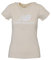 New Balance Damen S/S Top NB Essentials-Stacked Logo Schuhe, Team Creme (270), M