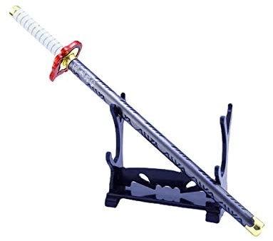 VEGAWIWI Gel Pen, 0.5mm Black Ink, Japanese Samurai Sword Shaped Anime Pen, Replaceable Ink Refill (C064)