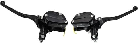 FULUSIC Kupplung Bremshebel 7/8 22mm Motorrad Bremse Kupplung Pumpe Hydraulische Links Rechts Hauptzylinder Griff Hebel Universal Für Kawazaki Kupplungshebel(About)
