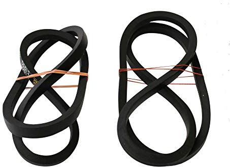 2 x SECURA Keilriemen kompatibel mit MTD B10 B11 B114 B12 B13 B131 B14 | OEM 754-0280 (Motor - Zwischenwellle) & 754-0281 (Zwischenwelle - Getriebe)