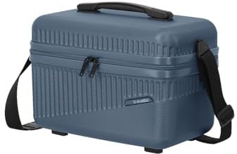 travelite Beautycase Hartschale Handgepäck, Bali, Kosmetikkoffer mit Organizer -und Aufsteckfunktion, 36 cm, 17 Liter