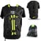 Aspar Air Modell 0.5 – Airbag-Weste für Motorrad, zugelassen – entworfen und montiert in Spanien, inklusive aufblasbarer Gasflasche und Aspar-Rucksack, Schwarz , XXX-Large