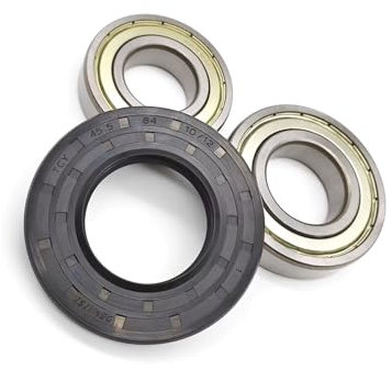 WOFMCKXU Kit de rodamientos y Sellos for bañera de Lavadora, Compatible con Samsung, Piezas de Repuesto DC62-00156A, 6601-002632, 6601-002516