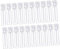 DRESSOOS 100pcs Refillable Perfume Sample Bottles Leakproof Portable Glass Vials for Essential Oils and Cosmetic Liquids Compact Travel Containers for Women