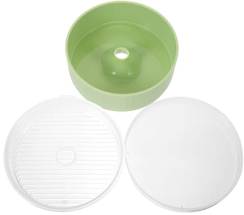 ERINGOGO Soilless Cat Grass Box Breathable Planter for Indoor Cats Pet Growing Nursery Cup Green