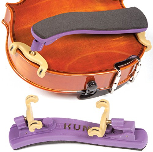Kun Mini-Schulterstütze zusammenklappbar Lila für 1/16-1/4-Violine