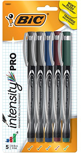BIC Atlantis Retractable Ball Point Pen, 1.6mm, Bold Point, Black Ink (12-Count)