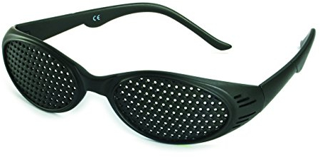 VANLO Rasterbrille 415-KSG ganzflächger Raster, schwarz