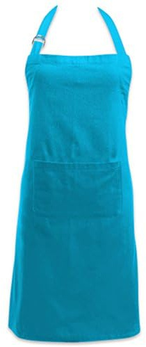 DII Everyday Basic Kitchen Collection, Chef Apron, Neon Blue