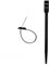 Lot de 100 colliers de câblage 6x 175mm - Noir - Zenitech