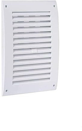 GRIGLIA DI AERAZIONE 14 x 30 APRI/CHIUDI IN ABS BIANCO CHIUDIBILE