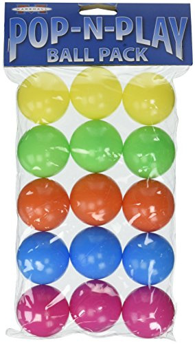 Marshall (2 Packages) Pet Products Pop-N-Play Ball - Each Package Contains 15 Balls