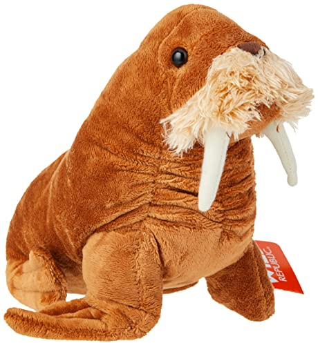 Wild Republic 20725 Republic Plüsch Walross Cuddlekins Kuscheltier, Plüschtier, 20 cm